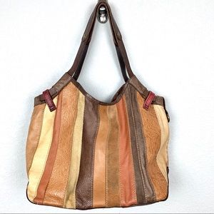 Lucky Brand Vintage Inspired Leather Bag